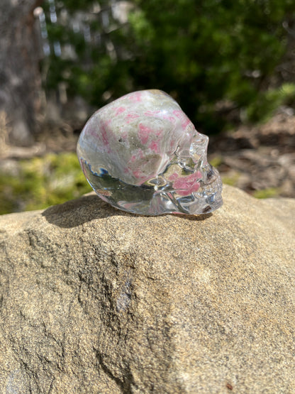 Bessy: Heart Chakra Tiny Skull