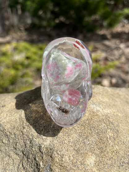Bessy: Heart Chakra Tiny Skull