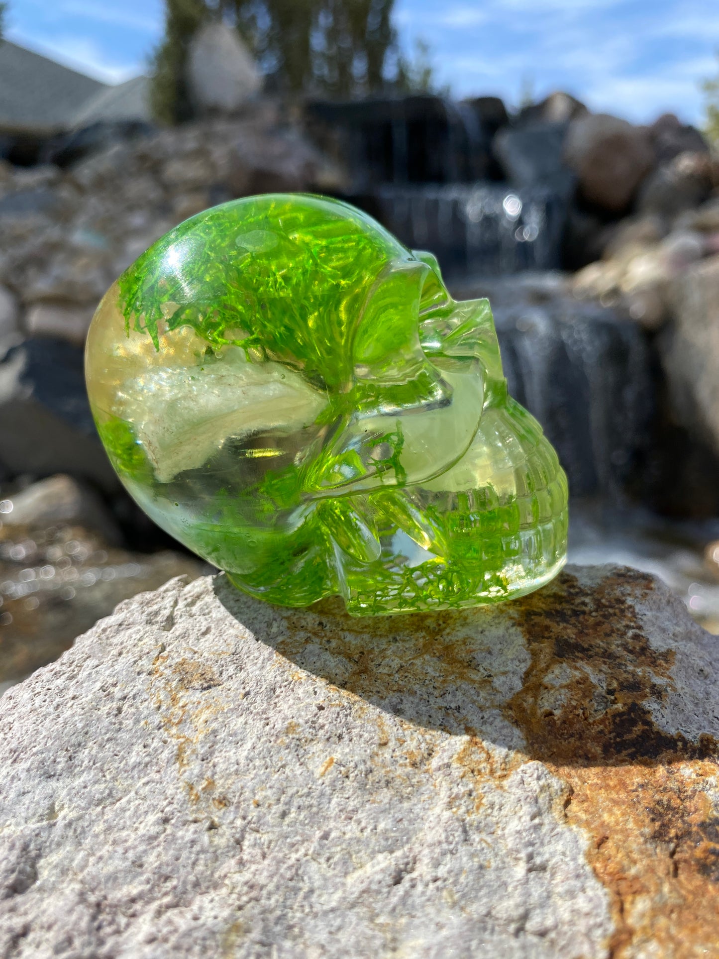 Helia: Abundance & Vitality Mini Skull