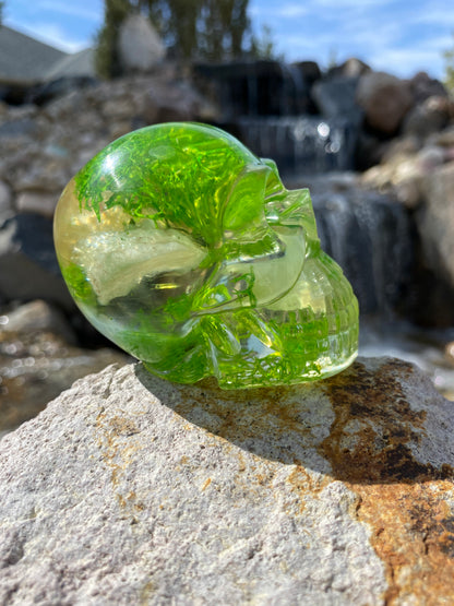 Helia: Abundance & Vitality Mini Skull