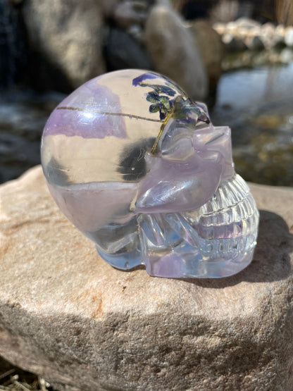 Diana: Crown Chakra & Spirituality Mini Skull